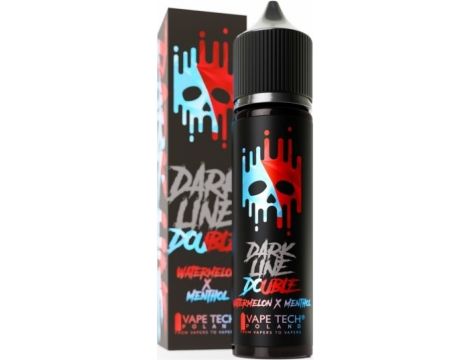 Longfill DARK LINE Double 8/60ml - Watermelon & Menthol